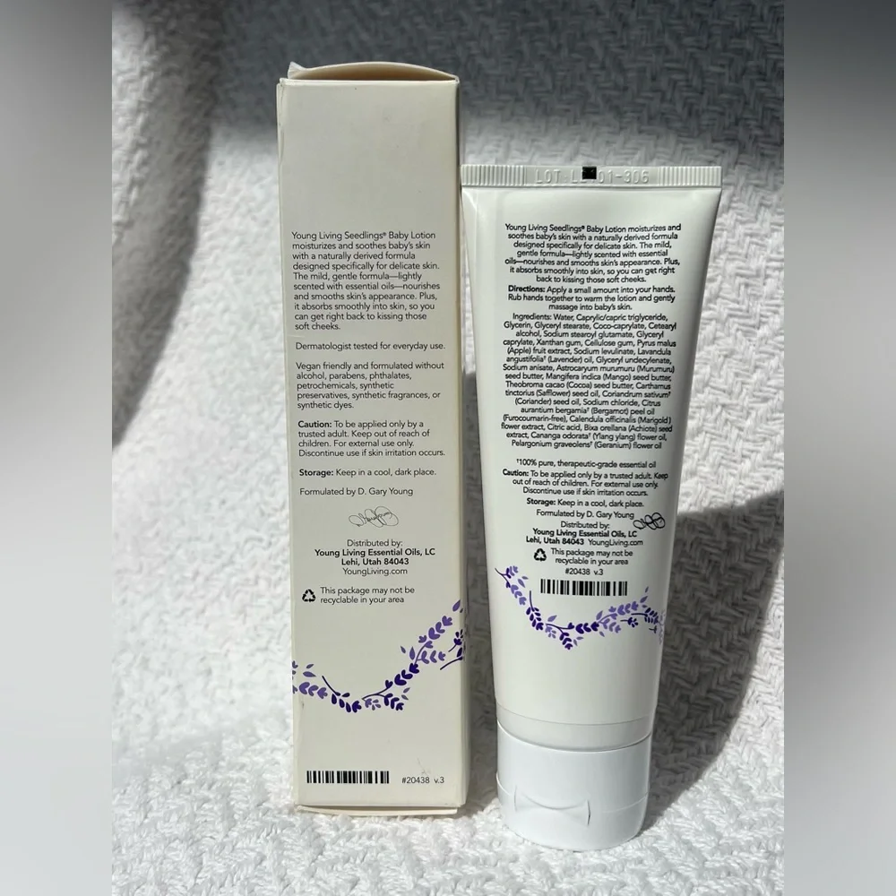 Young Living Seedlings Calm Baby Lotion 4oz